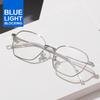 RECLOW E547 Silver Glass Cheonggwangver Glasses