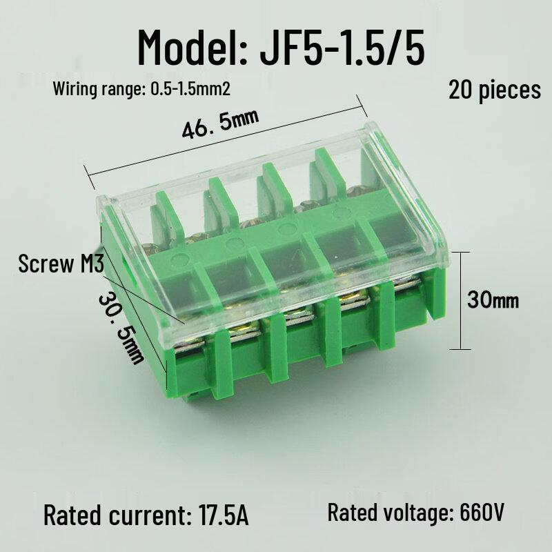 

JF5 Rail Terminal Blocks