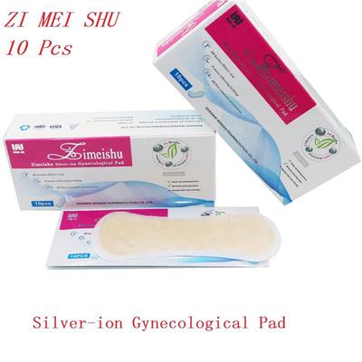 10/20Pcs Zimeishu Silver-ion Feminine Hygiene Medicated Pads Gynecological Cure Care Pad Relieving Itching 38 Herbs Pads Anion