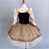 Puffy Swan Lake Ballet Dress Sequin Lace Kids Ballet Dress Fashion Ballet Tutu Skirt  Children