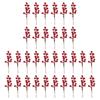 32Pcs Artificial Berries Stem for Christmas Tree Wreath Decorations DIY Crafts