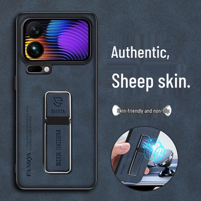 Xiaomi 17 Pro/Pro Max Leather Phone Case: Full Coverage, Anti-Drop, Frosted Protection.