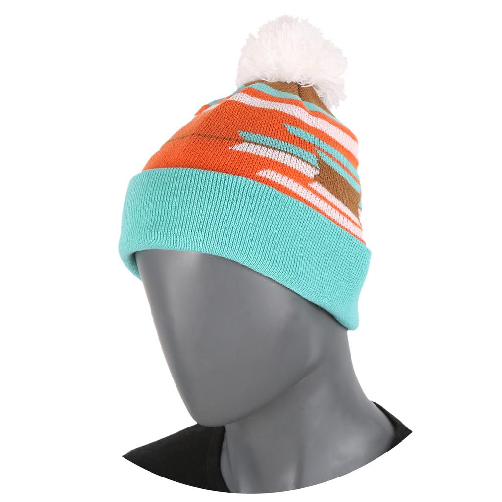 SUGAPOINT Crispy Logo Beanie. Unisex. Orange Combo