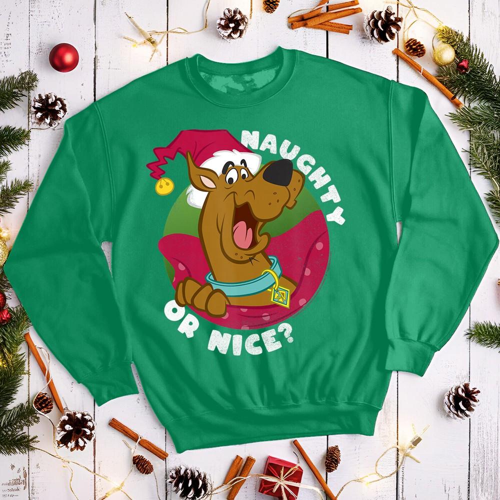 

Рождественский джемпер Скуби-Ду Смешной уродливый мужской и женский свитшот #MC 3XL