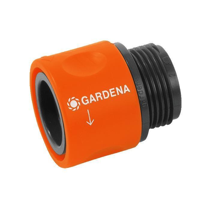 Raccords De Tuyau D'arrosage - GARDENA - Adaptateur Pour Machine À Laver - Facile À Utiliser - Noir Et Orange