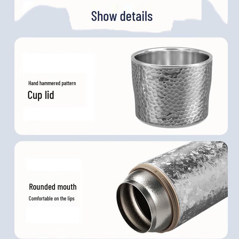 Tangneixi Jinyuntang Premium Titanium Insulated Tea Mug
