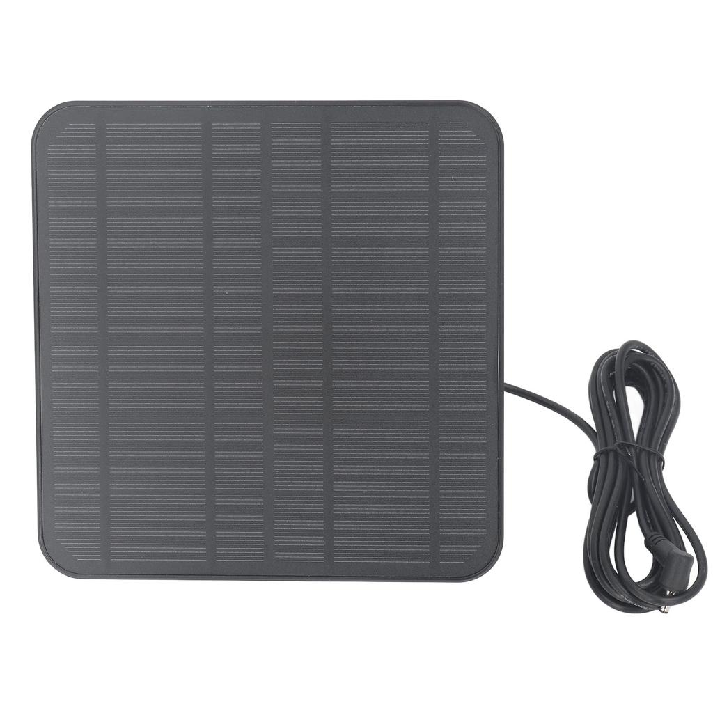 Solarpanel für Ring Kamera 12W Schnellladung IP65 Wasserdicht Verstellbar Wandmontiertes Solarpanel für für Ring