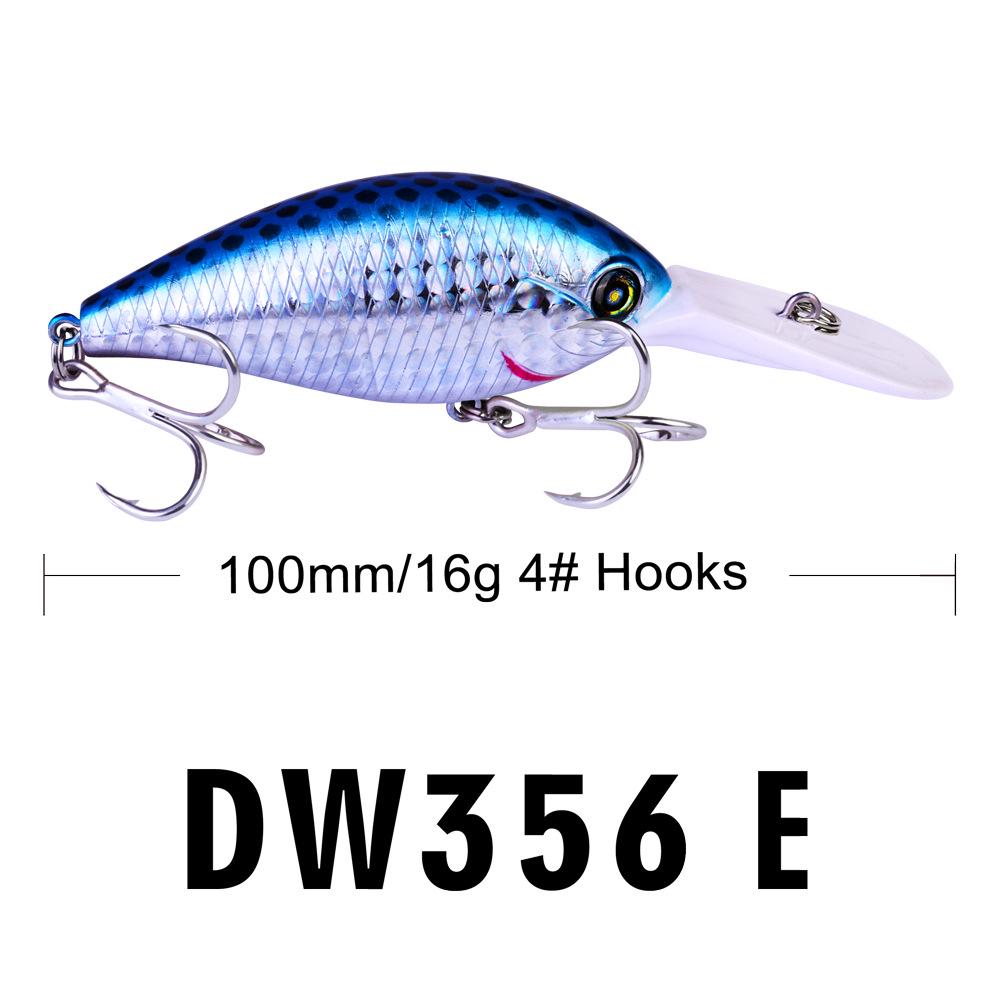 

6-цветная приманка Rock Bait длиной 10,5 см, 15 г, с крючком для олимпийской золотой рыбки