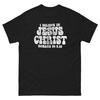 I Believe In Jesus Christ Vintage Style Graphic 100% Cotton T-shirt Mens Tees Top Unisex Classic Tee