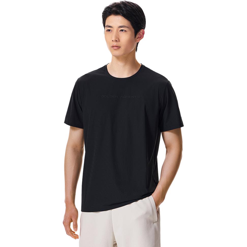 Anta Champion All Weather Collection T Shirt Men's Night Sea Black 152330103-5