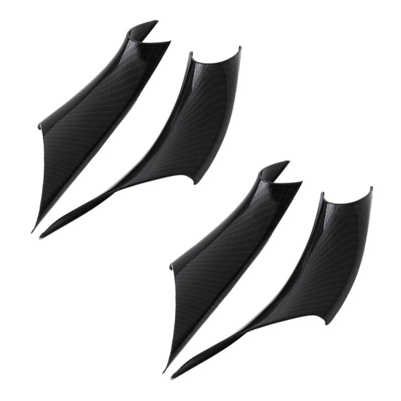 4Pcs ABS Interior Door Handle Pull Protective Cover For -BMW 3 4 Series 3 Series GT F30 F35 2013-