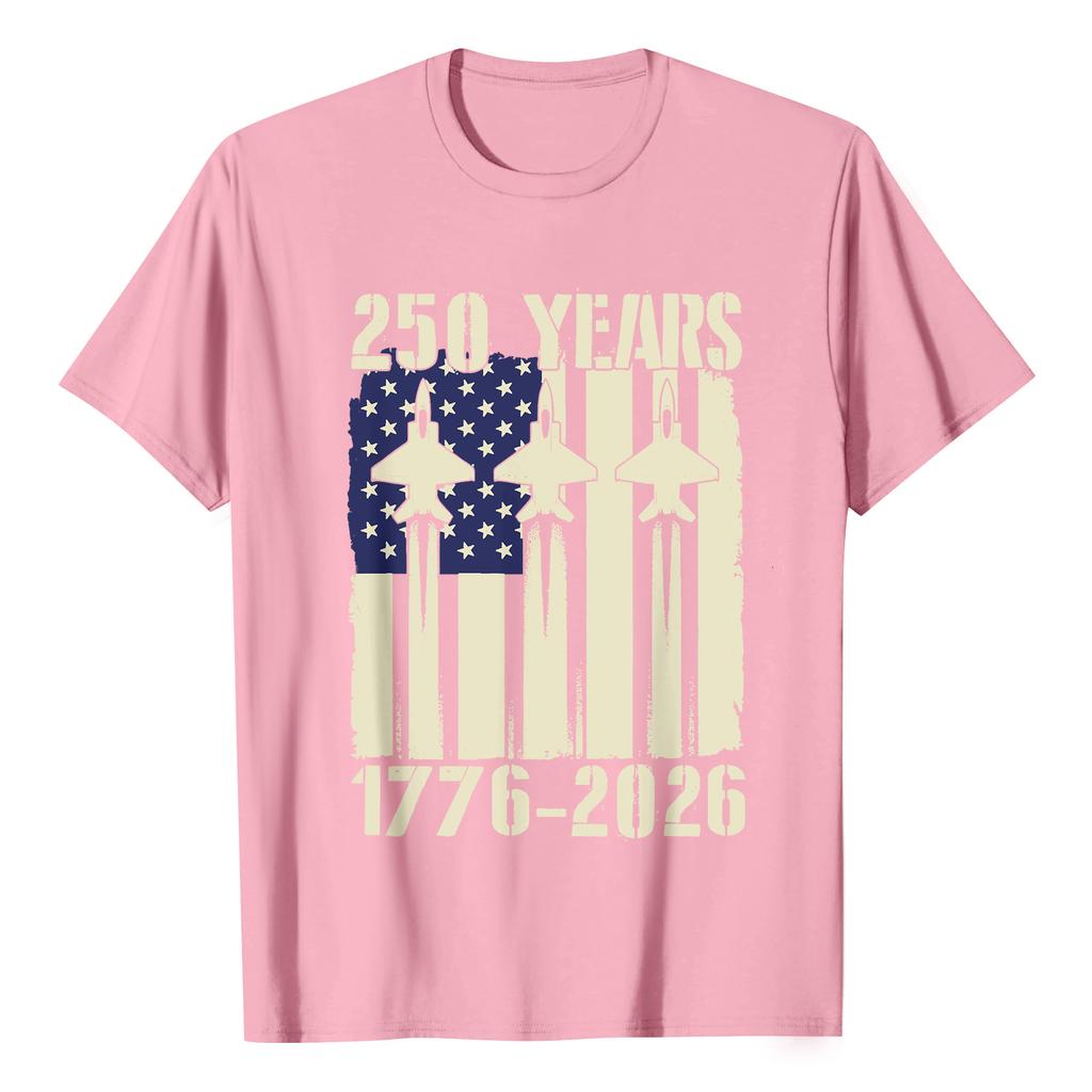 Women's Casual Printed T-Shirt Round Neck Pullover Short Sleeve Top