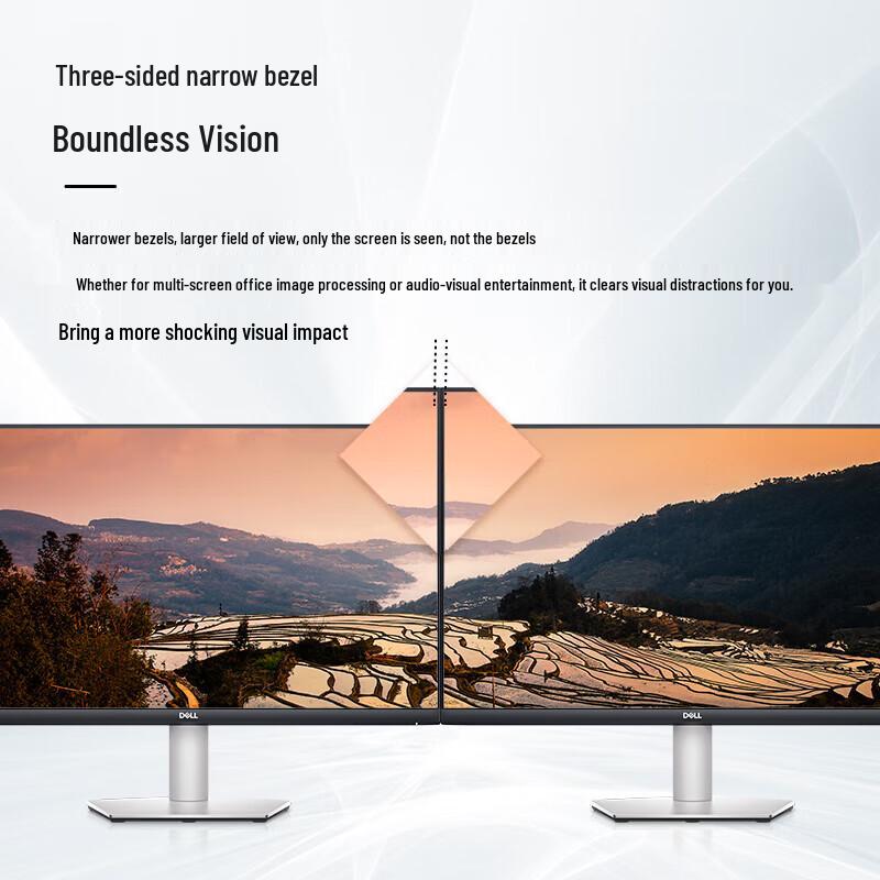 Dell S2722DC 27-inch QHD IPS USB-C Monitor CN plug (adapter included)