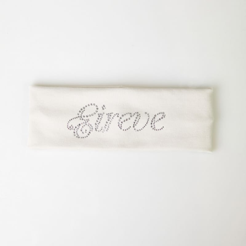 Eireve LETTERING HAIR BAND_CREAM