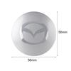 For Mazda 4pcs 56mm Car Emblem Wheel Hub Center Cap Stickers Axela Speed 6 CX3 CX4 CX5 CX7 CX8 CX9 MS Demio YTIJST