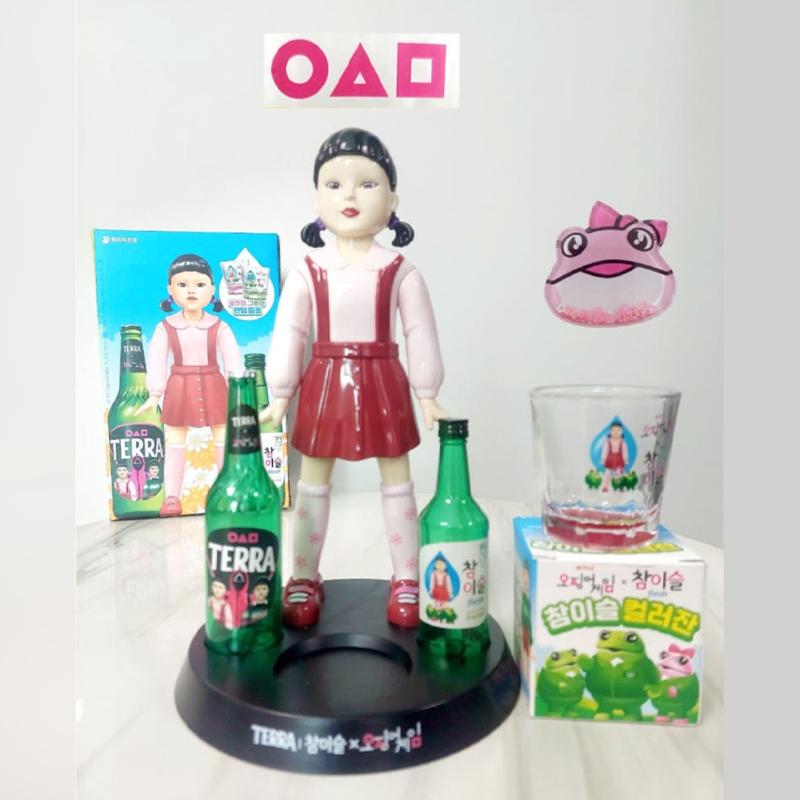 TERRA × CHAMISUL Игра в кальмара Машина для питья Ёнхи