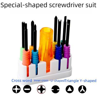 Y-Shaped & U-Shaped Triangular Special Screwdriver Set for Bullet Head Plug-in Board