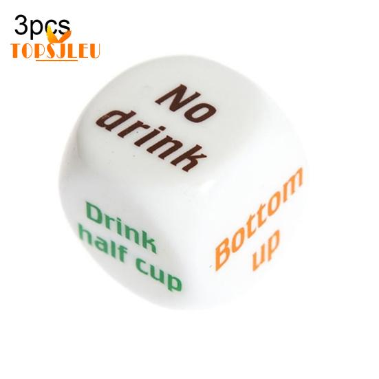 

Забавная игра для принятия решения о броске кубиков для питья - 3 шт./компл., вечеринка, бар, паб, клуб, игрушка в подарок