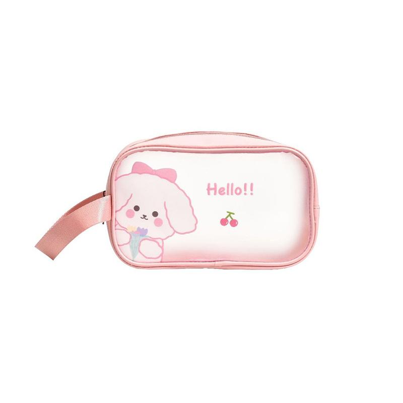 

Transparent Necessary Cosmetic Bag Transparent Travel Organizer Small Medium Large Toiletry Bags Makeup Pouch Storage