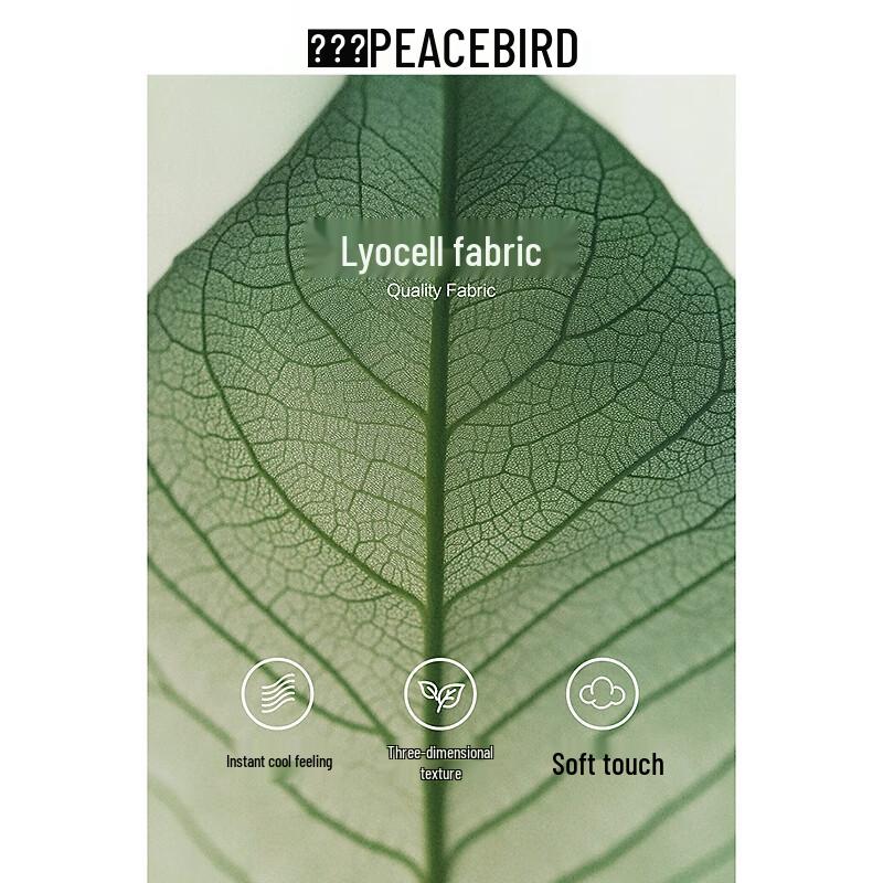 Peacebird Men's Tapered Lyocell Blend Casual Pants