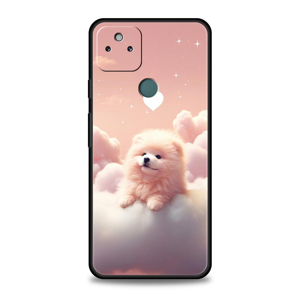 Cute Little Dog Phone Case Cover for Google Pixel 10 9 8 7 6 9A 8A 7A 6A Pro Shockproof Soft TPU 9 Pro XL Shell Capas Fundas Bag