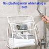 Waterproof Hanging Bath Bag for Toiletries and Clothes - Large Capacity