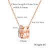 Roman Numeral Always For Women and CZ Diamond Roman Surgical Stainless Silver [Galant] Necklace, Wear, Men, Simple, Hypoallergenic, (Zirconia),