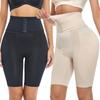 High-Waisted Body-Shaping Pants for Women with Plump Buttocks - Belly and Hip Control with Sponge Pads, Plus Size