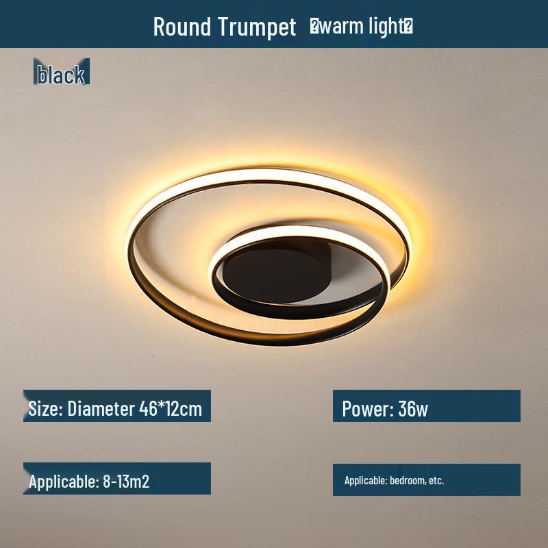 Nordic Postmodern LED Ceiling Light - Minimalist, Creative Design for Living Room or Bedroom