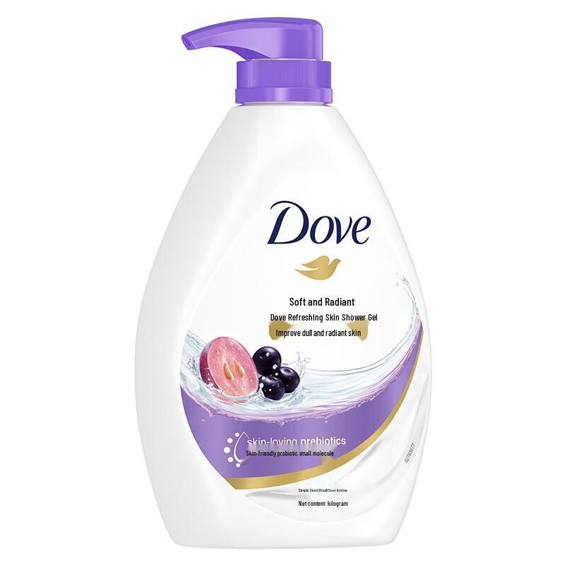 Dove Soft & Radiant Erfrischendes Duschgel