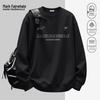 MARK FAIRWHALE Men's Oversized Graphic Pullover Sweatshirt
