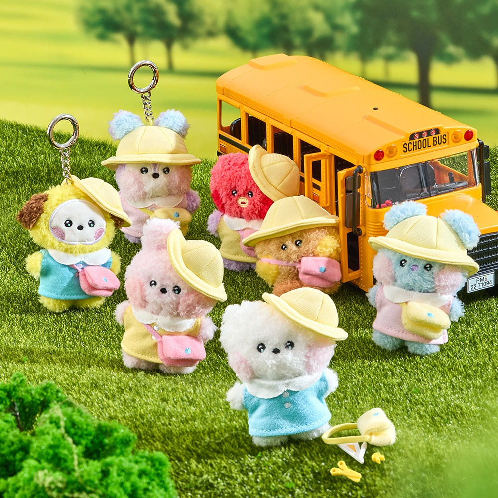 

Брелок для ключей BT21 Mini Minini Picnic Mate Doll MANG