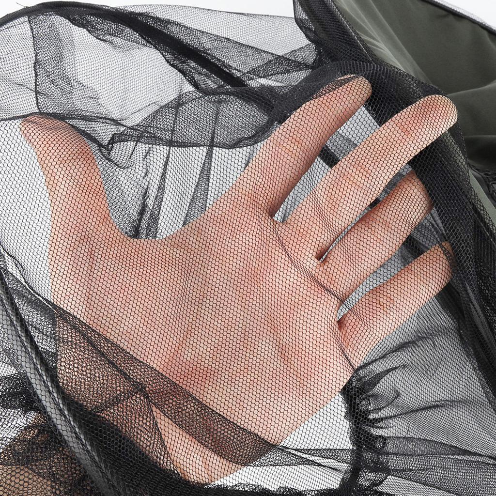 Mosquito Repellent Hat Beekeeping Cap Mesh Fishing Cap Bug Face Shield Insects Prevent Neck Head Cover Face Guard