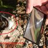 With Scale Hd Reading Mirror Card Magnifying Glass 3X  Fresnel Lens Outdoor Fire Magnifying Glass