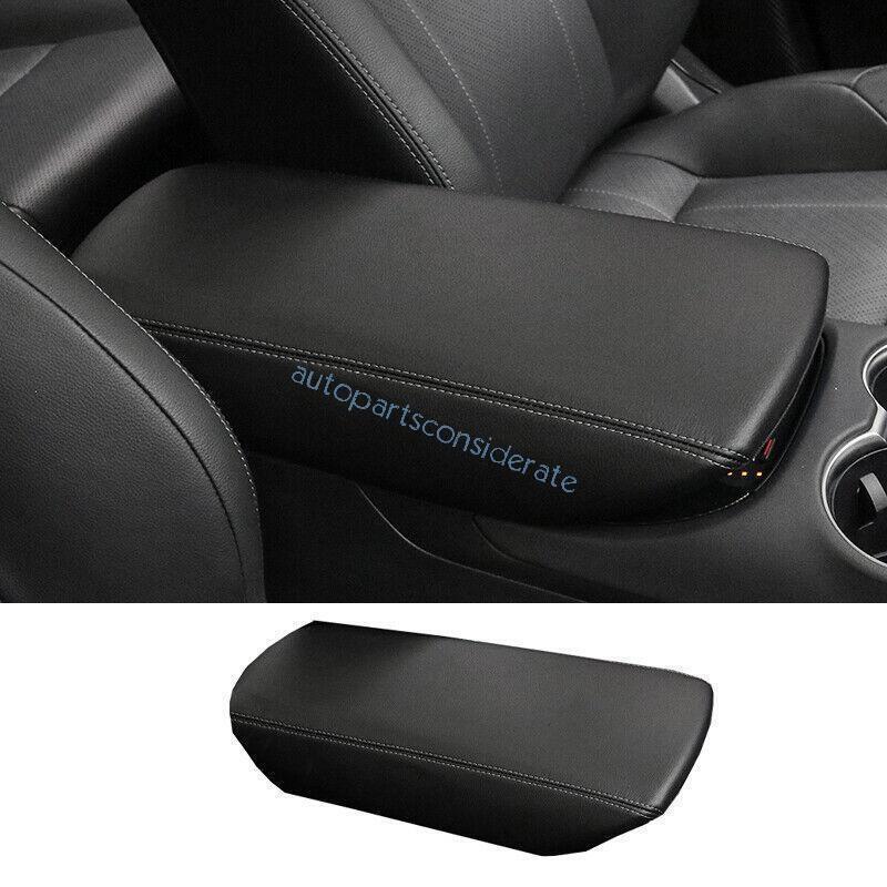 For Toyota Venza Harrier 2021-2024 Console Armrest Box Holster 1pc Black Leather