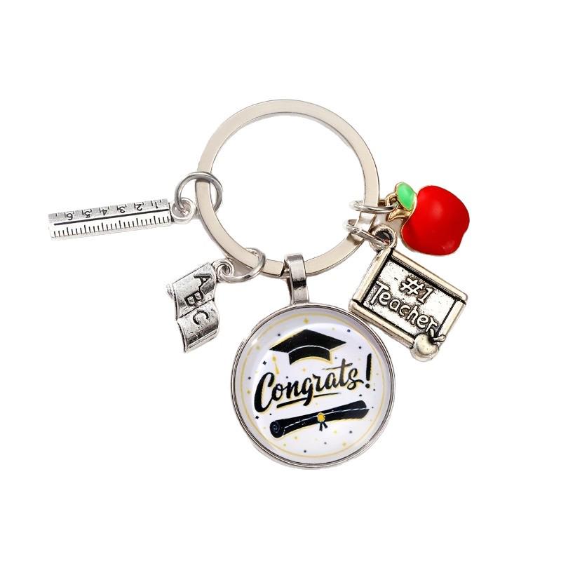 Graduation Cap Keychain: Perfect Graduation or Teacher's Day Gift