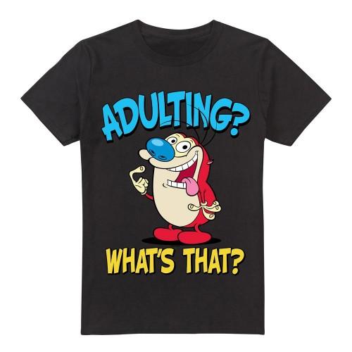 Ren & Stimpy Herr Vuxenliv 2 T-shirt