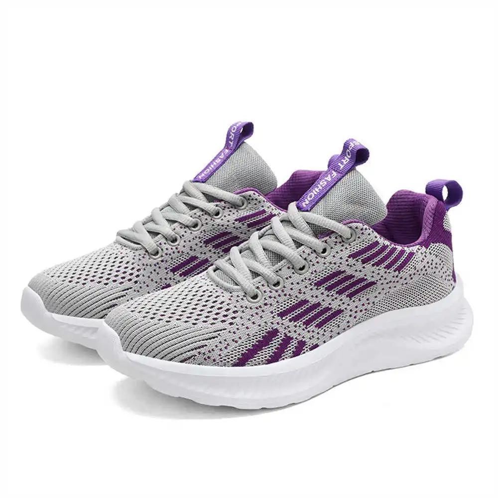 Fashion Fabric Size 36 Luxury Moccasin Walking Casual Sports Shoes Women's Purple Sneakers Sho Top Quality Expensive Clearance