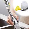 Adjustable Rubber Water Tap Converters with Clamp Faucet Extenders