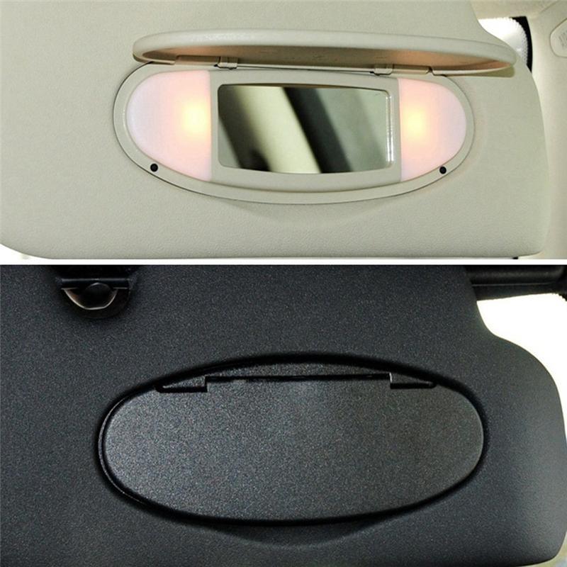 A28G-Car Sun Visor Vanity Mirror Cover Makeup Sun Visor Hook Clip Bracket For BMW Mini R55 R56 R60 2007-2014 Replacement Parts G