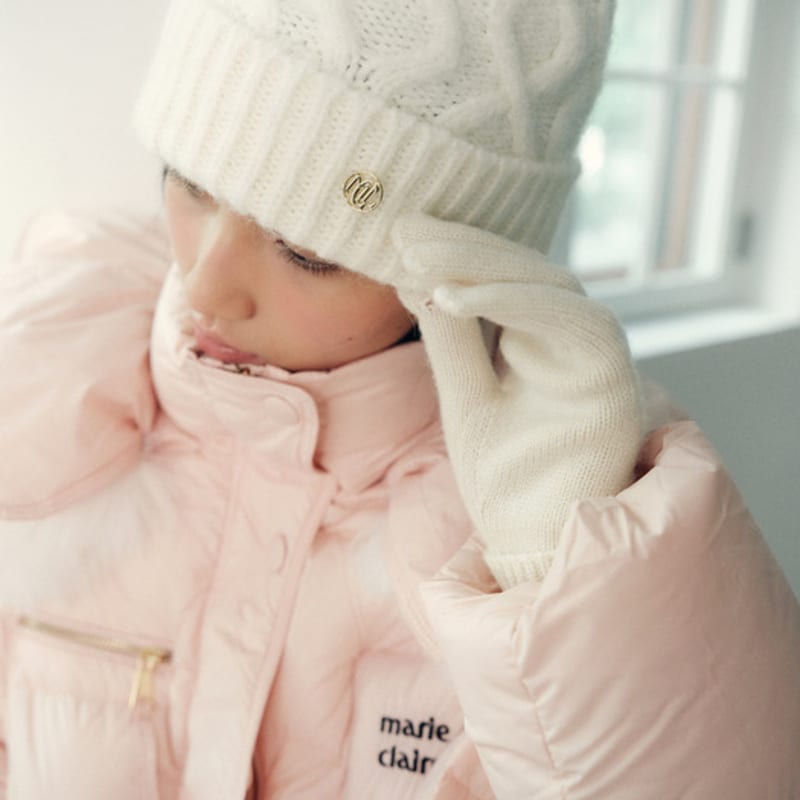 Marieclaire Solid Wool Gloves (MAEDAC01MIV)