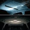 USB LED Starry Car Atmosphere Light Adjustable Focus Large Range Projection Romantic Saturn Galaxy Party Interior Decor Light