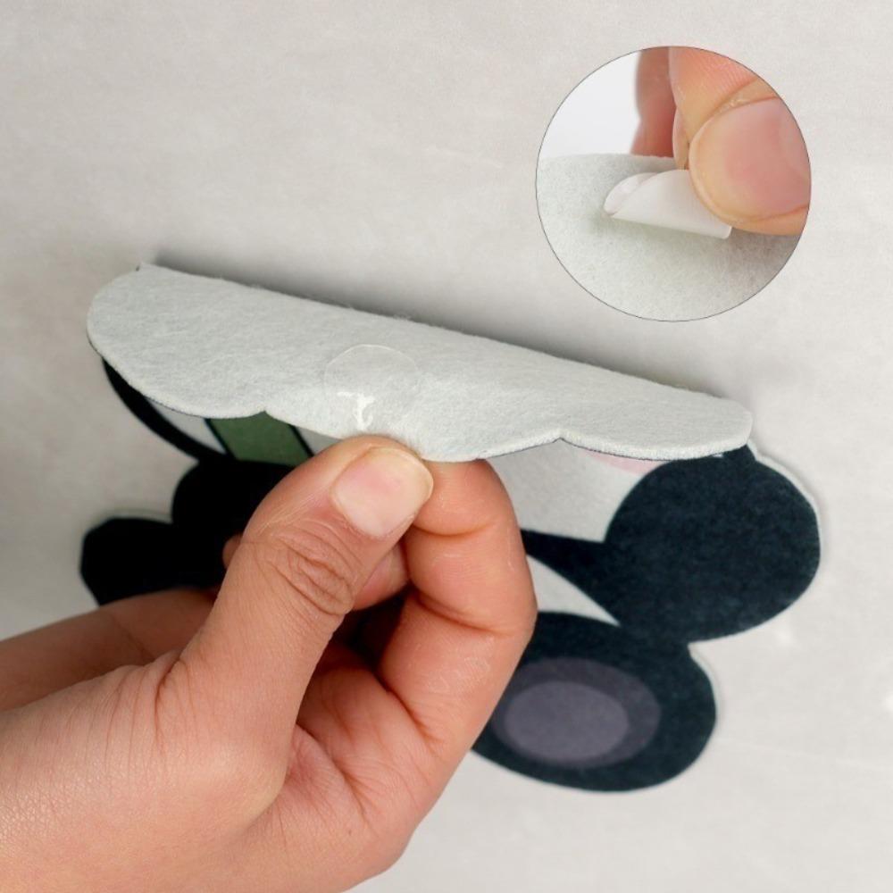 Självhäftande Toalettdeodorantklistermärken Blomma Doftande Luktborttagningsklistermärken