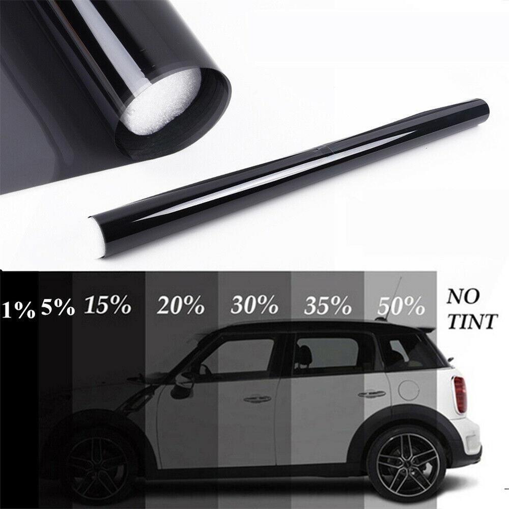 Fensterfolien &; Sonnenschutz Sonnenschutz Sicherheitsschutz Autofensterfolie Tönung Schwarz Autofenster Tönungsfolie Glasaufkleber
