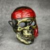 Masquerade Funny Ghost Mask Silver/golden Prom Mask Performance Pirate Skull Mask  Valentine's Day