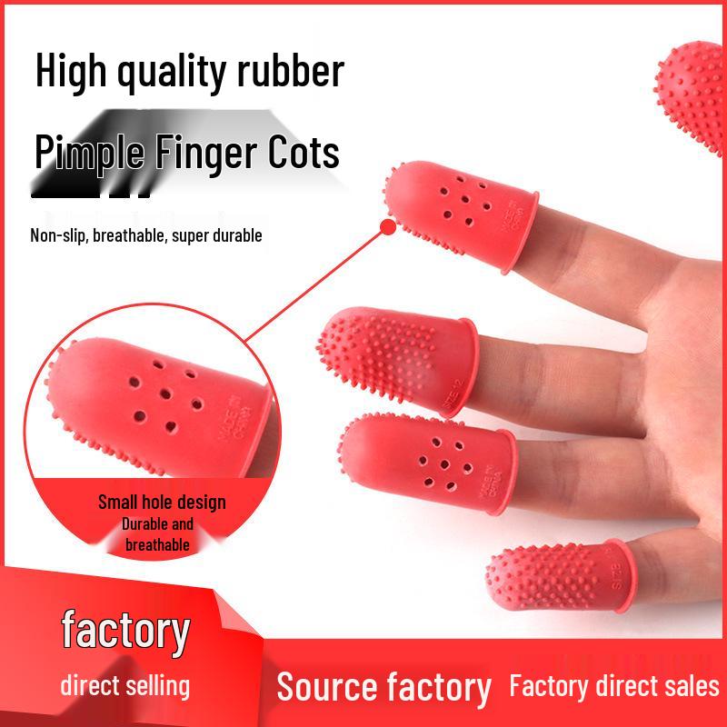 Non-Slip Breathable Finger Cots - Thick, Wear-Resistant Protective Covers