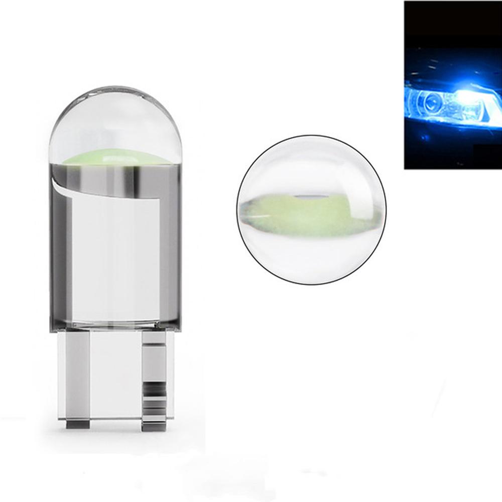 

Lamp Car Reading Light Glass Housing LED Car Bulb Car Dome Light License Plate Lamp COB Led Light Ice blue-2 pieces