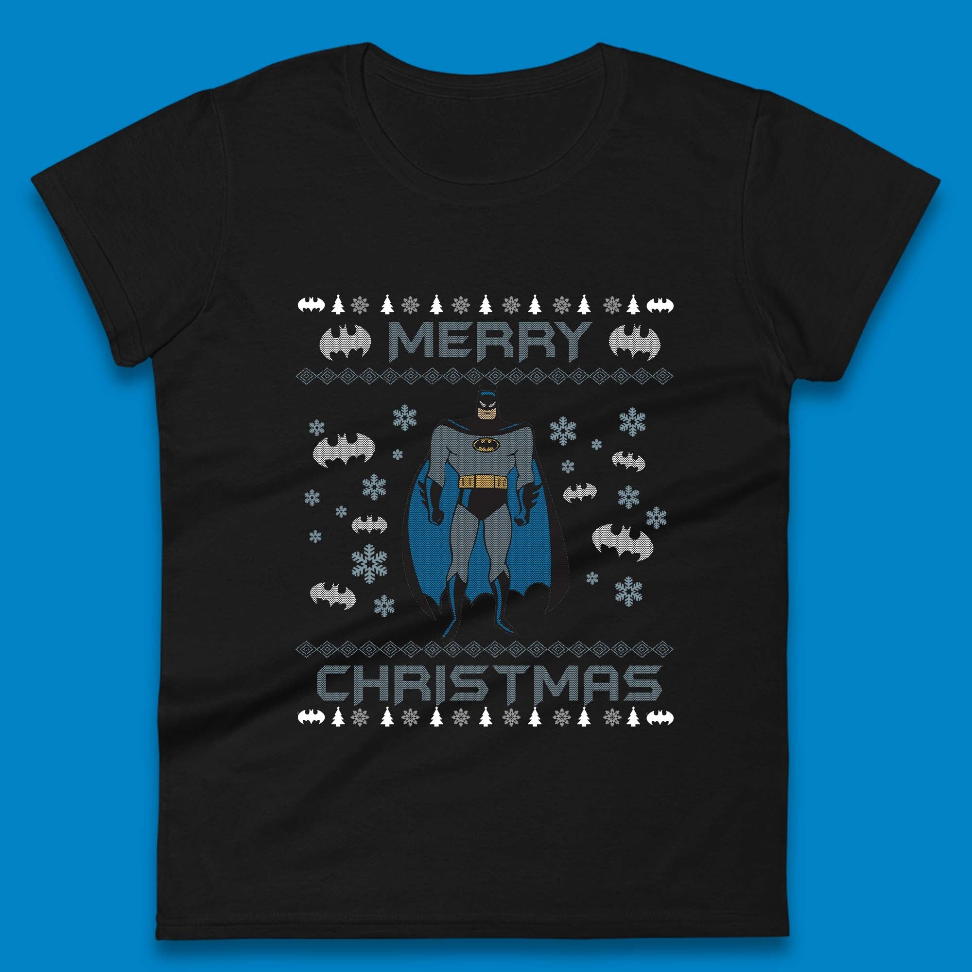 

Batman Christmas Womens T-Shirt Mens Tops Tees Unisex S