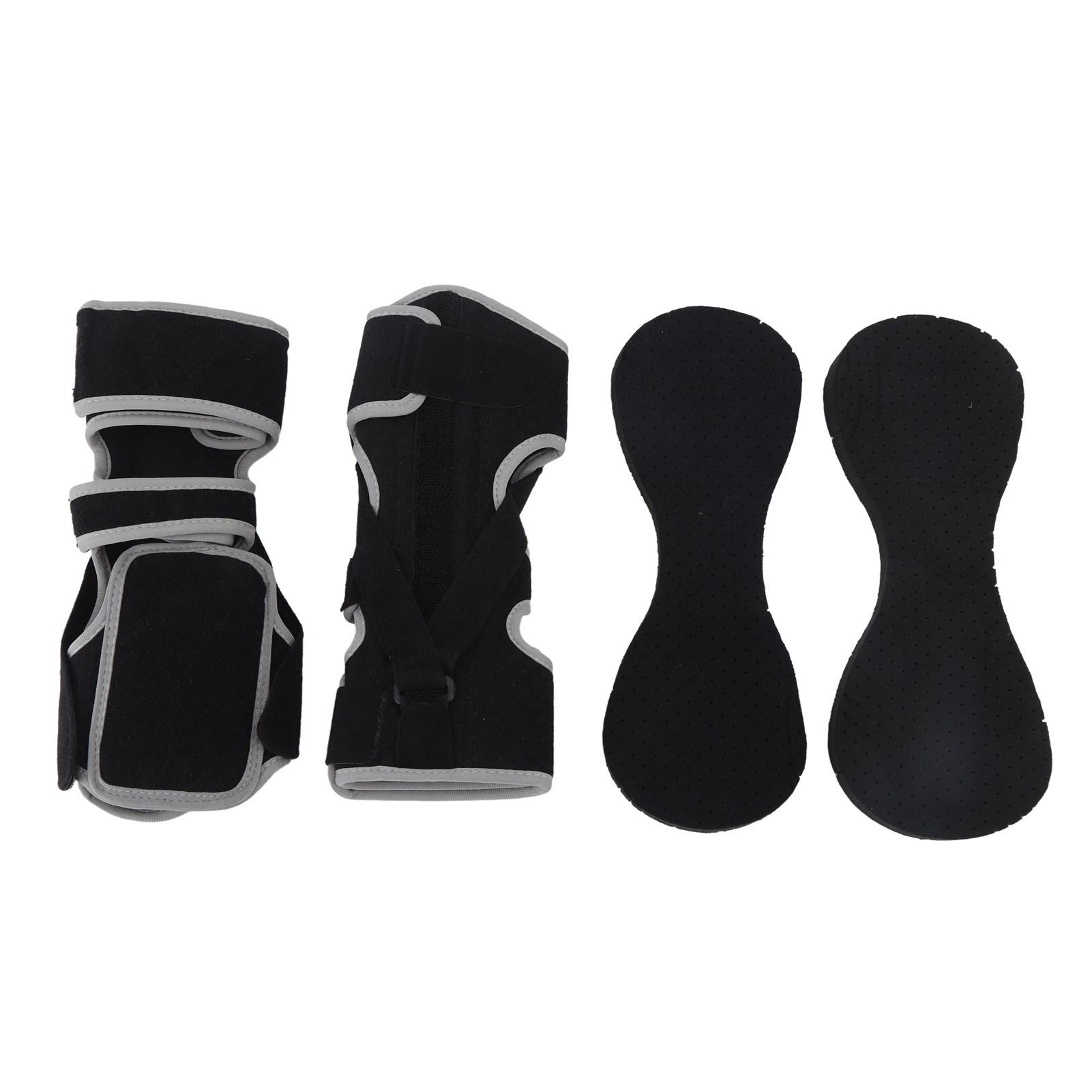 1 Pair Plantar Fasciitis Night Splint Soft Foam Liner 3 Adjustable Straps Relief Plantar Fasciitis for Achilles Tendonitis