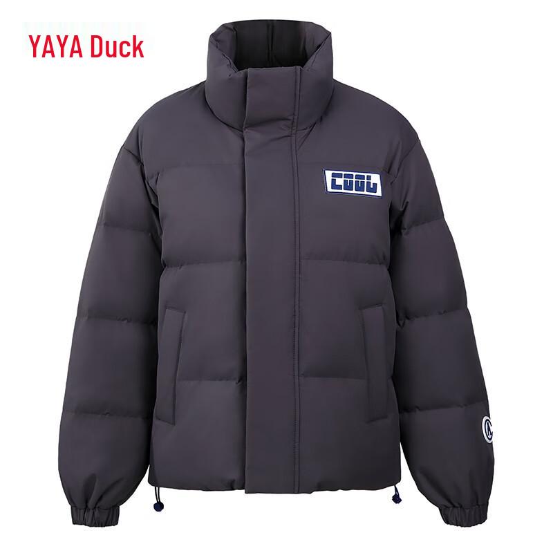 

Куртка пуховая унисекс Yaya однотонная утолщенная XL